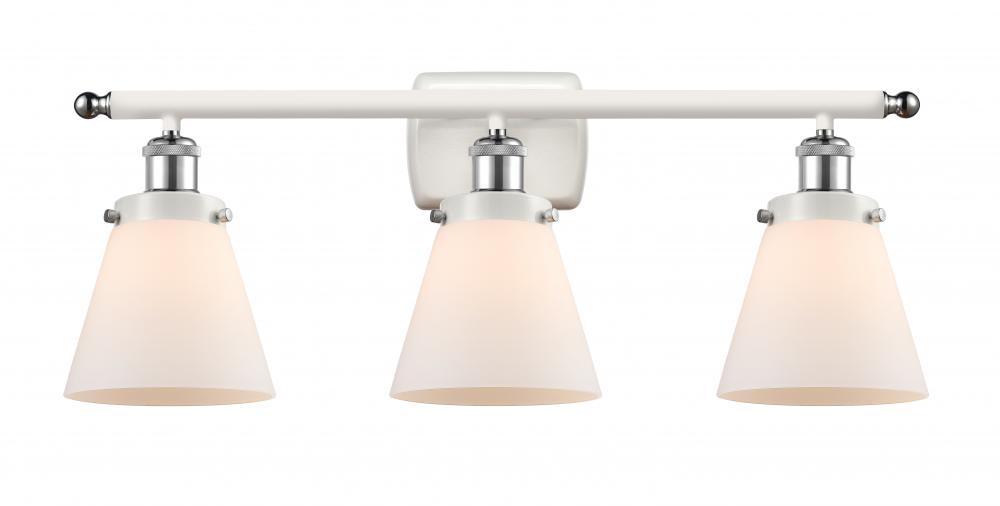 Small Cone 3 Light Bath Vanity Light