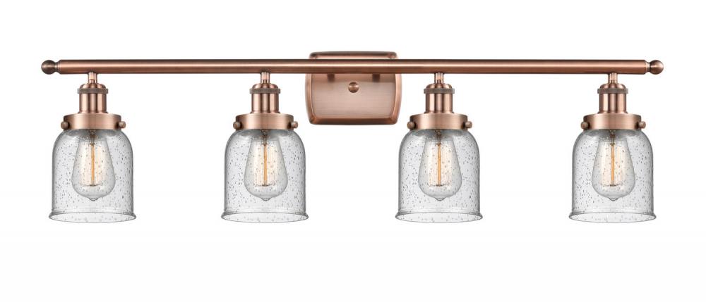 Small Bell 4 Light Bath Vanity Light