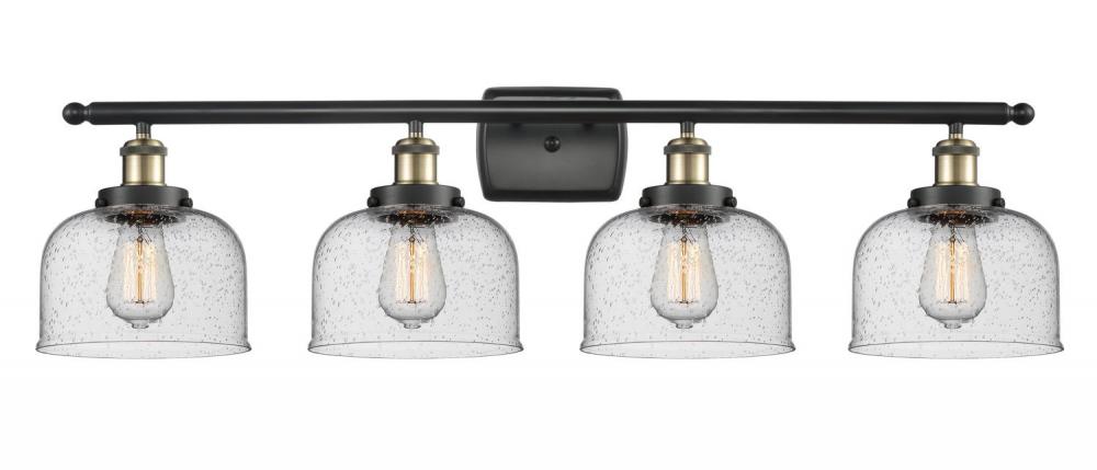 Large Bell 4 Light Bath Vanity Light