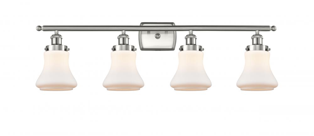 Bellmont - 4 Light - 36 inch - Brushed Satin Nickel - Bath Vanity Light