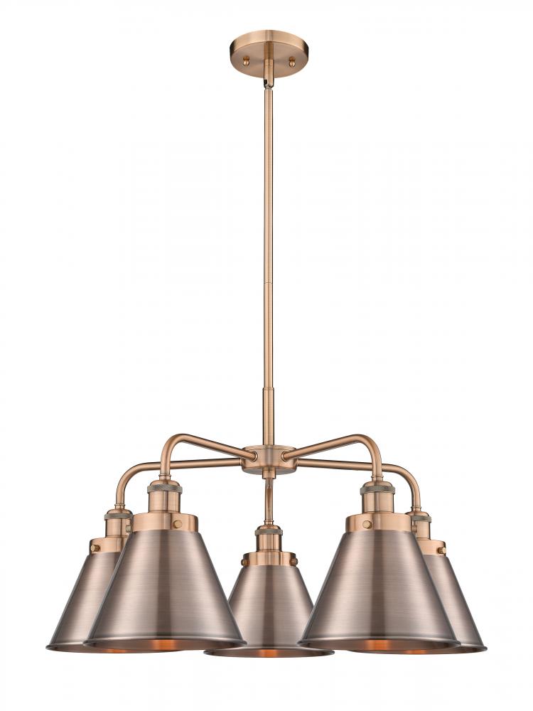 Ballston Urban Antique Copper Chandelier