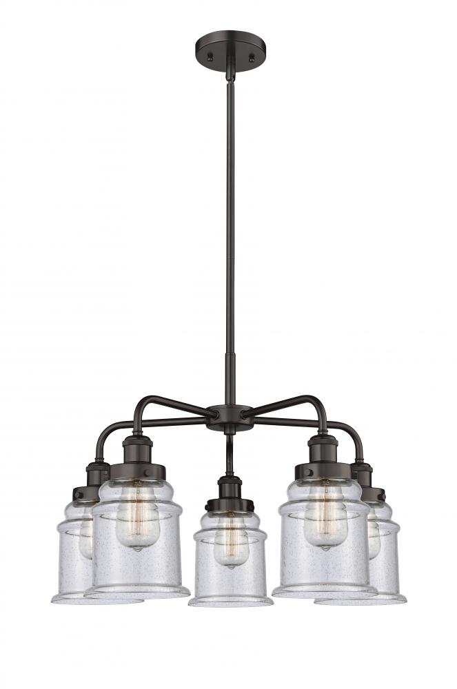 Whitney - 5 Light - 25 inch - Oil Rubbed Bronze - Chandelier