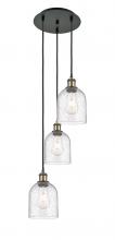 Innovations Lighting 113B-3P-BAB-G558-6SDY - Bella - 3 Light - 12 inch - Black Antique Brass - Cord Hung - Multi Pendant