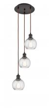 Innovations Lighting 113B-3P-OB-G1214-6 - Athens Multi-Pendant