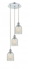 Innovations Lighting 113B-3P-PC-G2511 - Caledonia - 3 Light - 12 inch - Polished Chrome - Cord Hung - Multi Pendant