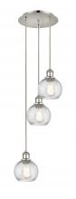 Innovations Lighting 113B-3P-PN-G1214-6 - Athens Multi-Pendant