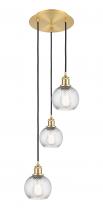 Innovations Lighting 113B-3P-SG-G1214-6 - Athens Multi-Pendant