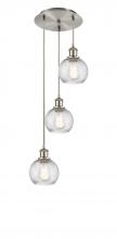 Innovations Lighting 113B-3P-SN-G1214-6 - Athens Multi-Pendant