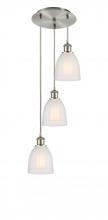 Innovations Lighting 113B-3P-SN-G441 - Brookfield - 3 Light - 12 inch - Brushed Satin Nickel - Cord Hung - Multi Pendant