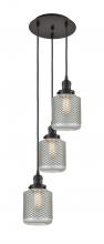 Innovations Lighting 113F-3P-OB-G262 - Stanton - 3 Light - 13 inch - Oil Rubbed Bronze - Cord hung - Multi Pendant