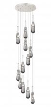 Innovations Lighting 126-452-1P-PN-G452-4SM - Milan - 12 Light - 24 inch - Polished Nickel - Multi Pendant