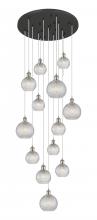 Innovations Lighting 132BK-599-SN-G122C-MU - Athens - 13 Light - 32 inch - Brushed Satin Nickel - Multi Pendant