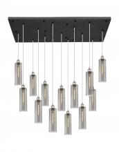 Innovations Lighting 154BK-B-13P-PN-G434-12SM - Crown Point - 13 Light - 54 inch - Polished Nickel - Multi Pendant