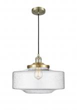 Innovations Lighting 201C-AB-G694-16 - Bridgeton - 1 Light - 16 inch - Antique Brass - Cord hung - Mini Pendant