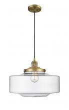 Innovations Lighting 201C-BB-G692-16 - Bridgeton - 1 Light - 16 inch - Brushed Brass - Cord hung - Mini Pendant