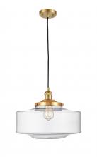 Innovations Lighting 201C-SG-G692-16 - Bridgeton - 1 Light - 16 inch - Satin Gold - Cord hung - Mini Pendant