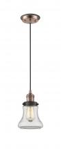 Innovations Lighting 201CBP-ACBK-G192 - Bellmont 1 Light Mini Pendant