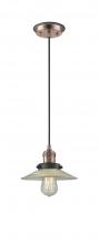 Innovations Lighting 201CBP-ACBK-G2 - Halophane 1 Light Mini Pendant