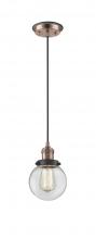 Innovations Lighting 201CBP-ACBK-G202-6 - Beacon Mini Pendant