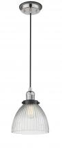 Innovations Lighting 201CBP-PNBK-G222 - Seneca Falls Mini Pendant