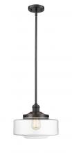 Innovations Lighting 201S-OB-G692-12 - Bridgeton - 1 Light - 12 inch - Oil Rubbed Bronze - Stem Hung - Mini Pendant