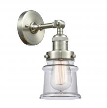 Innovations Lighting 203-SN-G182S - Canton - 1 Light - 5 inch - Brushed Satin Nickel - Sconce