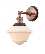 Innovations Lighting 203BP-ACBK-G531 - Small Oxford 1 Light Sconce