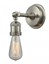 Innovations Lighting 203BP-SN - Bare Bulb 1 Light Sconce