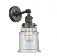 Innovations Lighting 203SW-OB-G184-LED - Canton - 1 Light - 7 inch - Oil Rubbed Bronze - Sconce