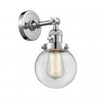 Innovations Lighting 203SW-PC-G202-6-LED - Beacon - 1 Light - 6 inch - Polished Chrome - Sconce