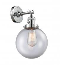 Innovations Lighting 203SW-PC-G202-8-LED - Beacon - 1 Light - 8 inch - Polished Chrome - Sconce