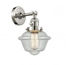 Innovations Lighting 203SW-PN-G534 - Oxford - 1 Light - 8 inch - Polished Nickel - Sconce