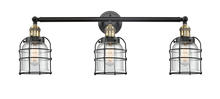 Innovations Lighting 205-BAB-G54-CE - Small Bell Cage 3 Light Bath Vanity Light