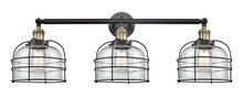 Innovations Lighting 205-BAB-G72-CE - Large Bell Cage 3 Light Bath Vanity Light