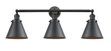 Innovations Lighting 205-BK-M13-BK - Appalachian - 3 Light - 32 inch - Matte Black - Bath Vanity Light