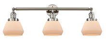 Innovations Lighting 205-PN-G171 - Fulton - 3 Light - 30 inch - Polished Nickel - Bath Vanity Light