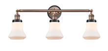 Innovations Lighting 205AC-BPBK-HRBK-G191 - Bellmont 3 Light Mixed Metals Bath Vanity Light Mixed Metals