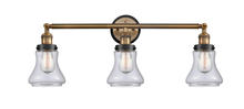 Innovations Lighting 205BB-BPBK-HRBK-G192 - Bellmont 3 Light Mixed Metals Bath Vanity Light Mixed Metals