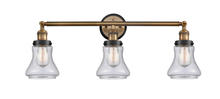 Innovations Lighting 205BB-BPBK-HRBK-G194 - Bellmont 3 Light Mixed Metals Bath Vanity Light Mixed Metals