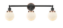 Innovations Lighting 205BK-BPAC-HRAC-G201-6 - Beacon Bath Vanity Light