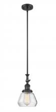 Innovations Lighting 206-BK-G172 - Fulton - 1 Light - 7 inch - Matte Black - Stem Hung - Mini Pendant