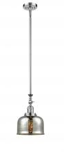 Innovations Lighting 206-PC-G78 - Bell - 1 Light - 8 inch - Polished Chrome - Stem Hung - Mini Pendant