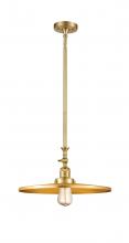 Innovations Lighting 206-SG-MFR-SG-16 - Appalachian - 1 Light - 16 inch - Satin Gold - Stem Hung - Mini Pendant