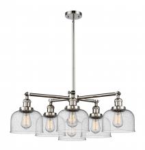 Innovations Lighting 207-6CR-PN-G74 - Large Bell 6 Light Chandelier