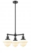 Innovations Lighting 207-OB-G531 - Oxford - 3 Light - 20 inch - Oil Rubbed Bronze - Stem Hung - Chandelier