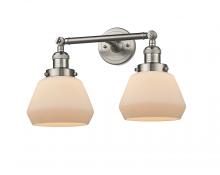 Innovations Lighting 208-SN-G171 - Fulton - 2 Light - 17 inch - Brushed Satin Nickel - Bath Vanity Light