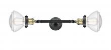 Innovations Lighting 208L-BAB-G322 - Olean - 2 Light - 7 inch - Black Antique Brass - Bath Vanity Light