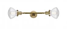 Innovations Lighting 208L-BB-G322 - Olean - 2 Light - 7 inch - Brushed Brass - Bath Vanity Light