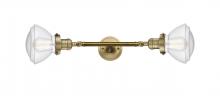 Innovations Lighting 208L-BB-G324 - Olean - 2 Light - 7 inch - Brushed Brass - Bath Vanity Light