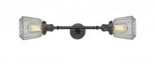 Innovations Lighting 208L-OB-G142 - Chatham - 2 Light - 7 inch - Oil Rubbed Bronze - Bath Vanity Light